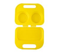 Estufa de huevo portátil de silicona - Apto para microondas y horno, revestimiento antiadherente, fácil de limpiar, versátil para huevos, rollitos de primavera, panqueques, hornear | Práctico po