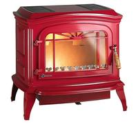 Estufa de leña Bradford (9 kW, Volumen de calefacción: 360 m³, Rojo)