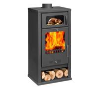 Estufa de leña con horno Balkan Energy Troy 7.8 kW