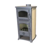 Estufa de leña con horno katia 11kw vertex