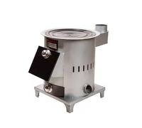 Estufa de Leña de Acero con Tubos de Chimenea Estufa para tienda de campaña, estufa de carbón multicombustible for Jardín, Cabaña, Barbacoa(Stove+2 pipe)