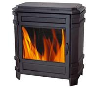 Estufa de Leña de Hierro Fundido VOSGES de 8 kW y Salida Superior de 150 mm