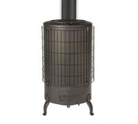 Estufa de Leña Económica, Montaje en Suelo, Combustible Madera, Cuerpo de Chapa, L4 ECONOMICA, 38x38x65 cm, 15 kg