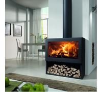 Estufa de leña fénix 7,2kw panadero