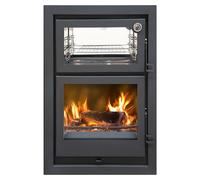 Estufa de leña Firenze (7,4 kW, Volumen de calefacción: 270 m³, Antracita)