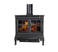 Estufa de leña for camping, estilo europeo, chimenea real, estufa hierro fundido for el hogar, calefacción for villas rurales, retro alta gama