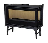 Estufa DE LEÑA INSERTABLE BRONPI Modelo CAIRO-90-E (Derecha)