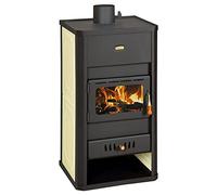 Estufa de leña para sistema de calefacción central Prity S3 W13 con caldera integral