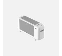 Estufa de Mica Mini Pinsapo 1000W Blanco - Calor Rápido de Bajo Consumo con 2 Niveles de Potencia, Termostato y Doble Seguridad | 29x50x16 cm