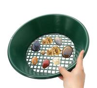 Estufa De Oro - Cuenca Metálica Tamis, Kit Clasificador 35 cm | Herramienta Para Detección De Oro Aventuras Mineras Playa Desierto Expediciones Pescadores Tesoros Camping Descubrimiento