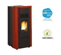 Estufa de Pellets Giusy Plus 8 Canalizado Nordica Kw / h8 CM50x50xH102 Con Tubo