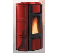 Estufa De Pellets Iside Hidro Nordica Bordeaux O Blanca O Pergamena KW. 21