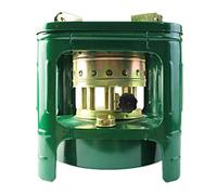 Estufa de Queroseno Calefactor de Petróleo Portátil con Mecha para Acampada Interior y Exterior Acampar Cocción Pesca en Hielo Cocinando con Protector contra Corrientes de Aire,Green,OneSize