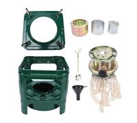 Estufa de Queroseno de 8 mechas Calentador de Estufa de Camping portátil para cocinar al Aire Libre Picnic Senderismo Pesca Material de Hierro Compacto y liviano 7.1 x 6.9 x 7.1