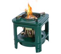 Estufa de queroseno portátil de 8 mechas, estufa de aceite de camping, calentador de campamento al aire libre y quemador de utensilios de cocina para senderismo, mochileros, supervivencia y camping (B