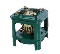 Estufa de queroseno portátil de 8 mechas - Estufa de camping de metal de 1 litro Fogon de Petróleo para Cuba, tiempo de combustión, calentador de campamento al aire libre, quemador de utensilios de