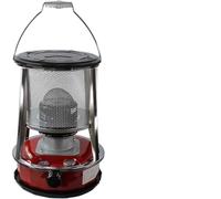 Estufa de queroseno portátil sin humo - Calentador de parafina 2 en 1 eficiente para calefacción de invierno - Potencia ajustable ideal para tiendas de campaña y calefacción por, 4.6L/Red, 4.6L/Red