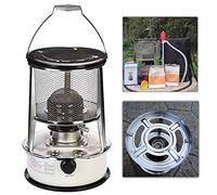 Estufa de queroseno portátil sin humo, eficiente calentador de parafina 2 en 1 para calefacción de espacios en invierno, potencia de fuego ajustable, ideal para tiendas de campaña y calefacción de