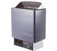 Estufa De Sauna Eléctrica De Acero Inoxidable,Calentador Sauna 3-9KW Baño Vapor Seco Estufa Calentador Sauna 200-240V Con Controlador Interno Sala Sauna Hogar Hotel Spa Tiempo Temp Ajustable,3KW