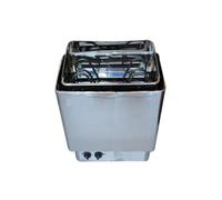 Estufa de sauna sudor con control interno y externo, estufa seco comercial acero inoxidable for uso doméstico, pequeña máquina(4.5k)