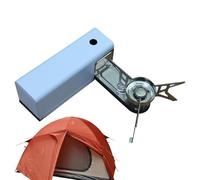 Estufa de senderismo, quemador de estufa portátil,Estufa plegable de camping de cassette para cocina al aire libre | Estufa de campamento portátil a prueba de de 2800W pulgadas de utensilios de