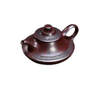 Estufa de Tetera Tetera De Arcilla Morada Creativa, Horno Nube Tallada En Roja For El Salón Té Del Hogar