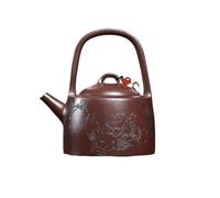 Estufa de Tetera Tetera Vintage Hecha A Mano De Arcilla Morada Con Asa Manshu