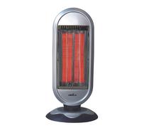 Estufa elect.de carbono fulgor 900w negro/plata 2potencias oscilante 2
