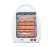 Akunadecor - Estufa Electrica De Cuarzo Modelo Igneo 800w Blanco