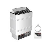 Estufa eléctrica de sauna con controlador externo, protección contra sobrecalentamiento de 6-9 kW para sala de spa, generador de vapor para principiantes, instalación de sauna de bricolaje