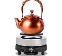 Estufa Eléctrica Portátil de Encimera - Temperatura Regulable, Calentador Casero, Placas Multifuncionales para Té, Café, Cocina - Placa de Calentamiento Individual