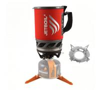 Estufa Jetboil Micromo + soporte para ollas (tomate)