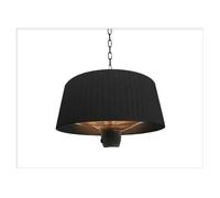Estufa para colgar acrilico color negro serie heat i 50cm