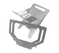 Estufa plegable de camping | Portavelas plegable, parrilla portátil para barbacoa, para jardín, patio trasero, al aire libre, patio, senderismo, reunión familiar