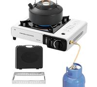 Estufa Portátil Para Acampada | Parrilla De Camping Portátil - Estufa Ligera Resistenta Al Calor Para Senderismo Cocina Al Aire Libre Barbacoa De Jardín Acampada Y Aventuras