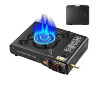 Estufa Portátil Para Camping,Hornillo Portátil Plegable Para Acampada | De Cocina Ligero Multiusos A Prueba De Para Interior Y Exterior Barbacoa Senderismo Aventuras