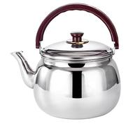 Estufa superior estufa top heta 304 tetera de hervidor de té de acero inoxidable con tetera de hervidor de hervidor de té con tapa hervidor de calefacción rápida de calefacción anti-escaladera