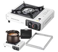 Estufas De Camping Para Acampada - Parrilla Y Cocina Para Exteriores,Estufa Ligera Con Estuche Y Compacta Para Viajes De Trekking Y Aventuras Al Aire Libre