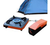 Estufas de camping, soplete de cocina pequeño para acampar al aire libre, quemadores para mochila apartamento balcón patio viajes senderismo pescador