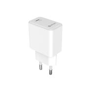 eSTUFF Cargador USB-C EU PD 20W. 1 x USB-C. Blanco, ES635025, MHJE3ZM/A, MBXUSB-AC0005, (USB-C. Blanco)