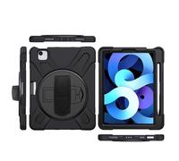 eSTUFF Funda AUSTIN Defender Antiimpactos para iPad Pro 11 2022/2020/2018 y iPad Air 5/4 10.9, Negro, 360 grados, Ranura para Lápiz