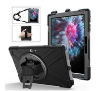 eSTUFF Funda completa Defender para Microsoft Surface Go 4, Go 3, Go 2, Go CHICAGO con protector de pantalla - Negro