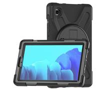 eSTUFF Funda Defender AUSTIN para Samsung Galaxy Tab A7 Lite, Soporte Giratorio 360°, Protección MIL-STD-810H, Carcasa Antigolpes sin Cristal - Negra
