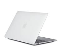 eSTUFF Funda rígida transparente esmerilada para MacBook Air 13 M5/M4/M3/M2, A3113, A2681 (funda rígida transparente esmerilada)