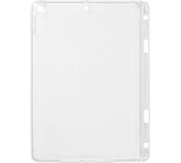 eSTUFF Funda Trasera Transparente Memphis para iPad 10.2 pulgadas (2019/2020) con Ranura para Lápiz, Protectora y a Prueba de Golpes, Carcasa Delgada de TPU