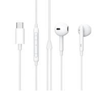 Estuff in-ear headphone for usb-c device auriculares alámbrico dentro