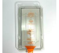 eSTUFF Protector de pantalla para Samsung Galaxy A26 con un solo uso, W129112795 (protector con marco de instalación de un solo uso)