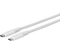 eSTUFF USB-C - C Cable 1,5m White - Cable USB