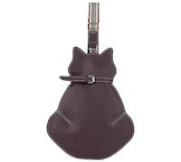 Estume para mujer - bolso con forma de gato, bolso de piel sintética | Correa extraíble ajustable para la vida cotidiana, el libre, las compras o los viajes con estilo y comodidad para, Café