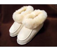 Estupendo Real Cordero Zapatillas, Zapatillas de Casa, Piel Cordero, Bettschuhe